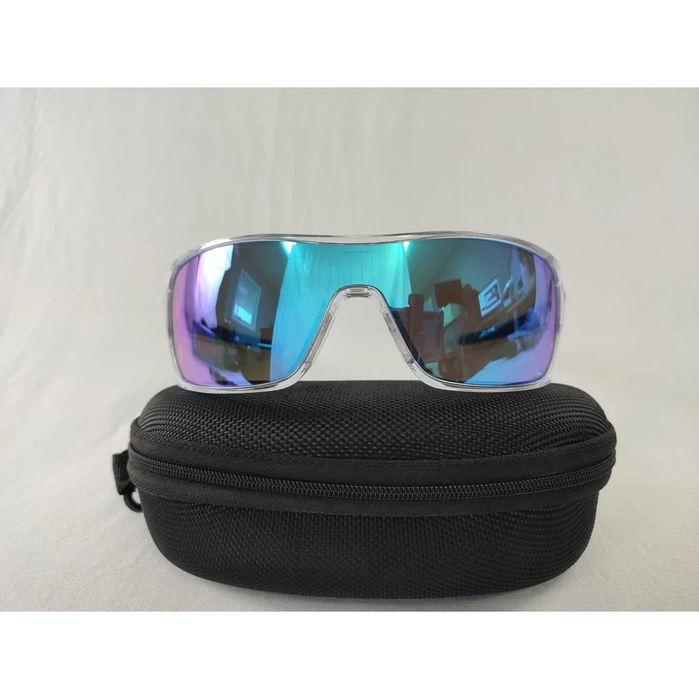 Oakley Turbine Rotor OO9307-10 Sunglasses Polished Clear Sapphire Iridium‎ USA
